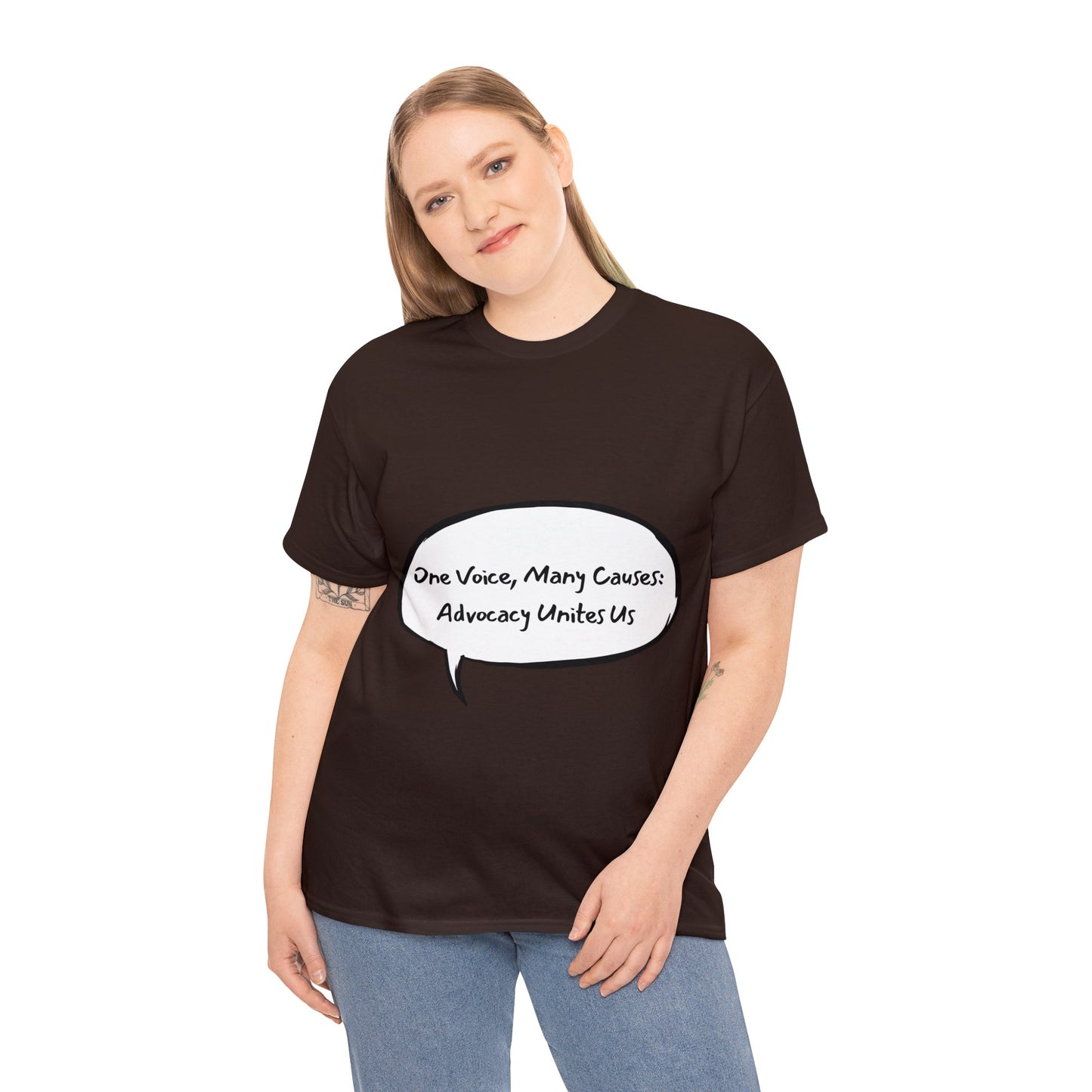 Unisex T-Shirt - One Voice, Many Causes: Advocacy Unites Us