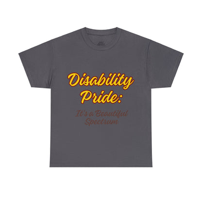 Unisex T-Shirt - Disability Pride: It's a Beautiful Spectrum