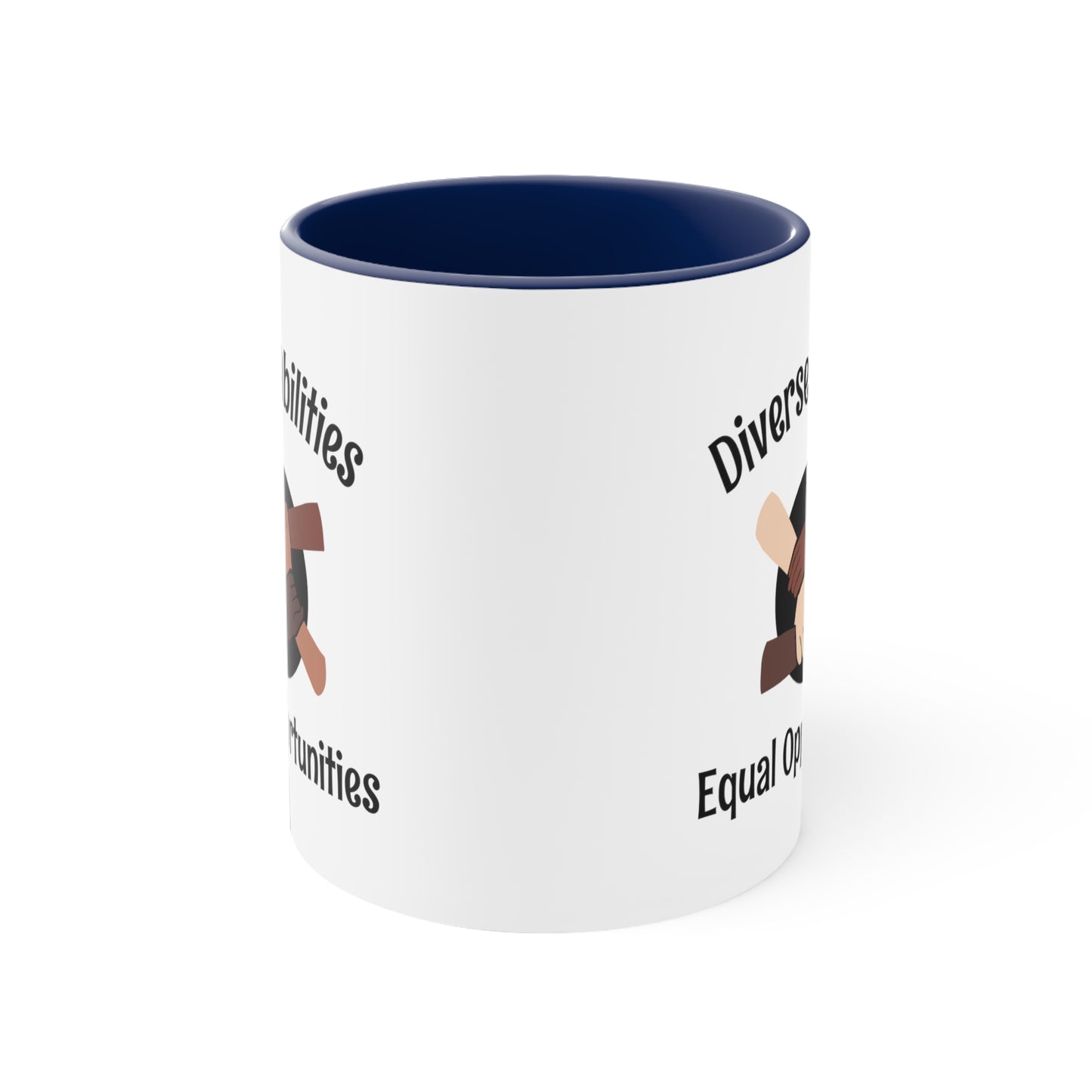 Accent Coffee Mug - Diverse Abilities, Equal Opportunities