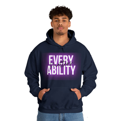 Unisex Hooded Sweatshirt -  Every Ability Matters