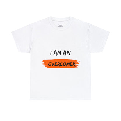 Unisex Heavy Cotton Tee -  I am an overcomer