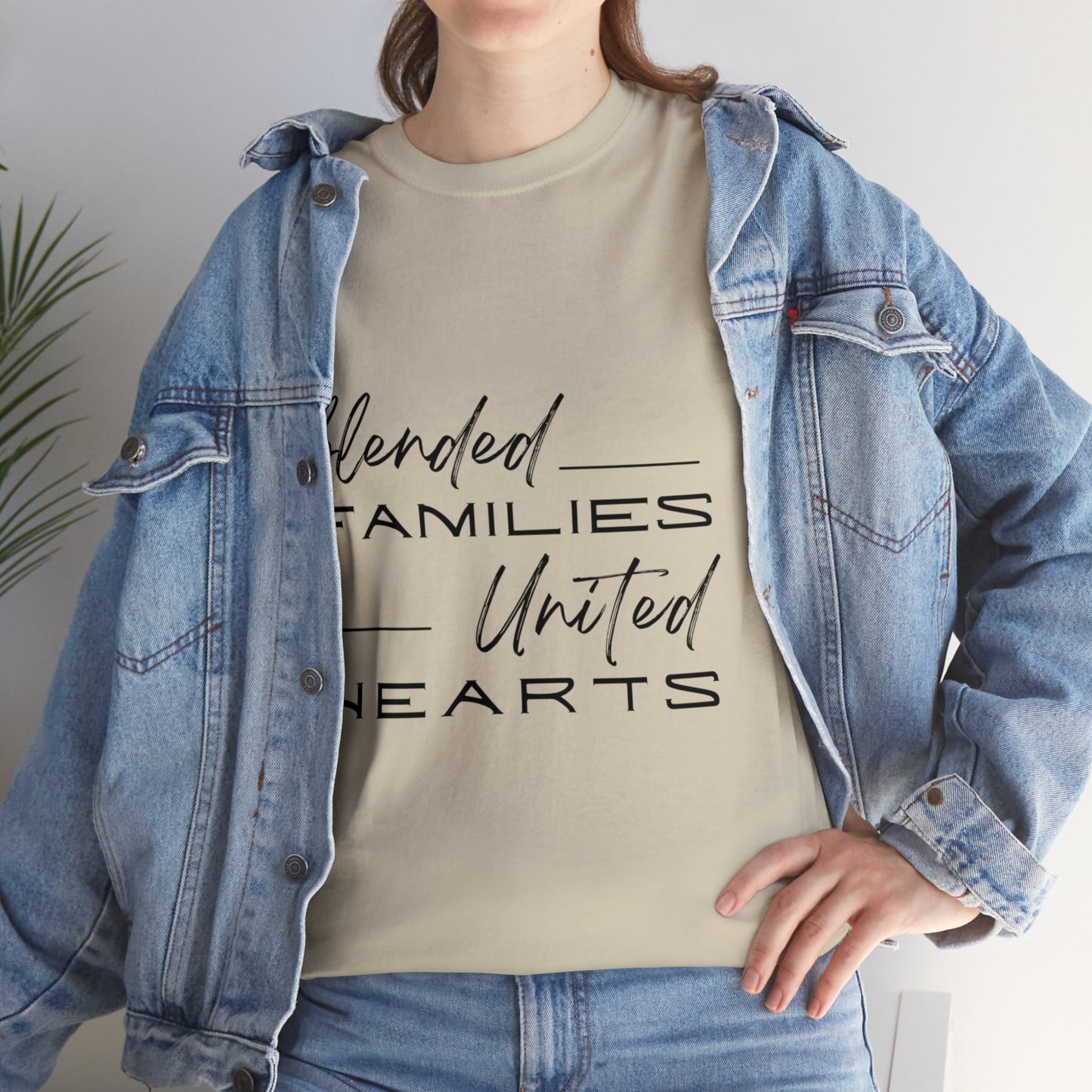 Unisex T-Shirt - Blended Families, United Hearts