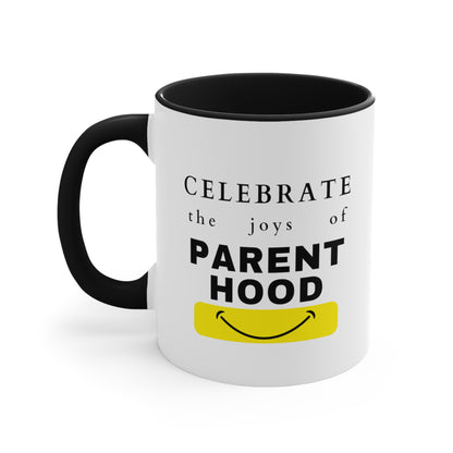 Accent Coffee Mug - Celebrate the Joys of Parenthood