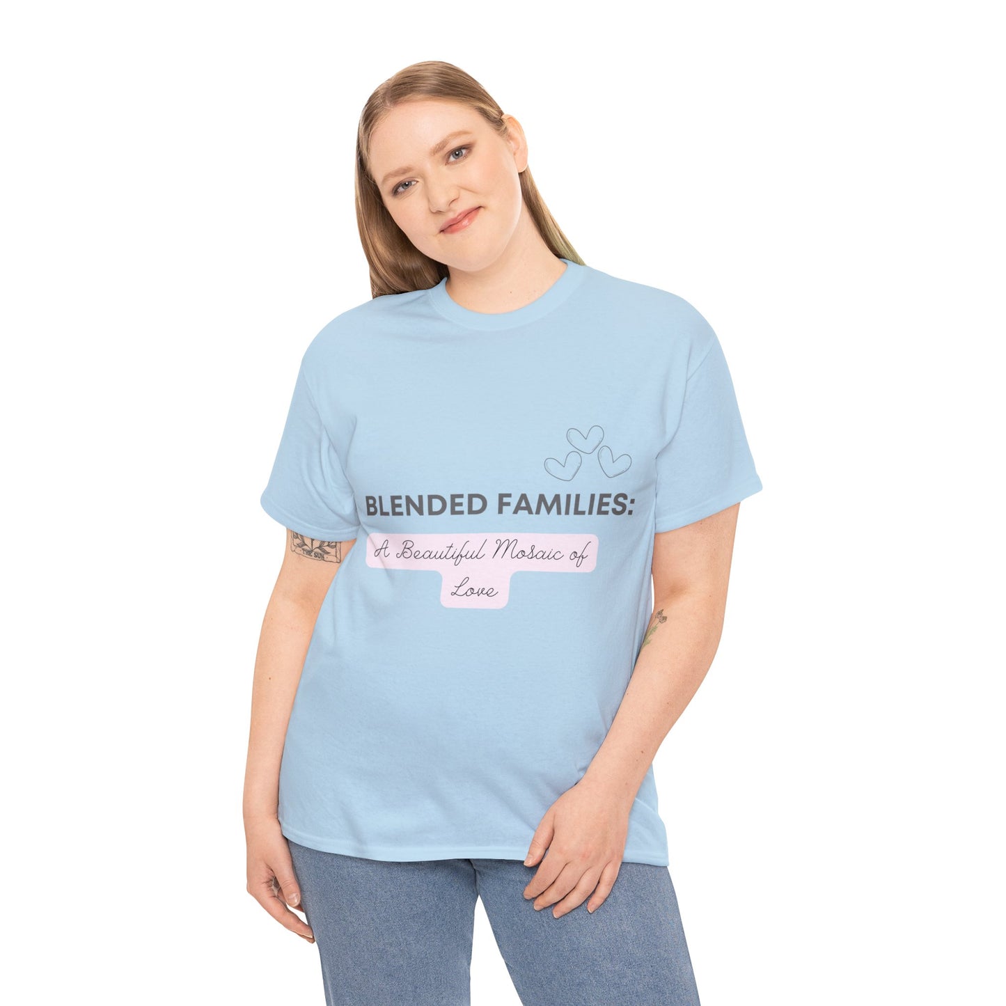 Unisex T-Shirt - Blended Families: A Beautiful Mosaic of Love