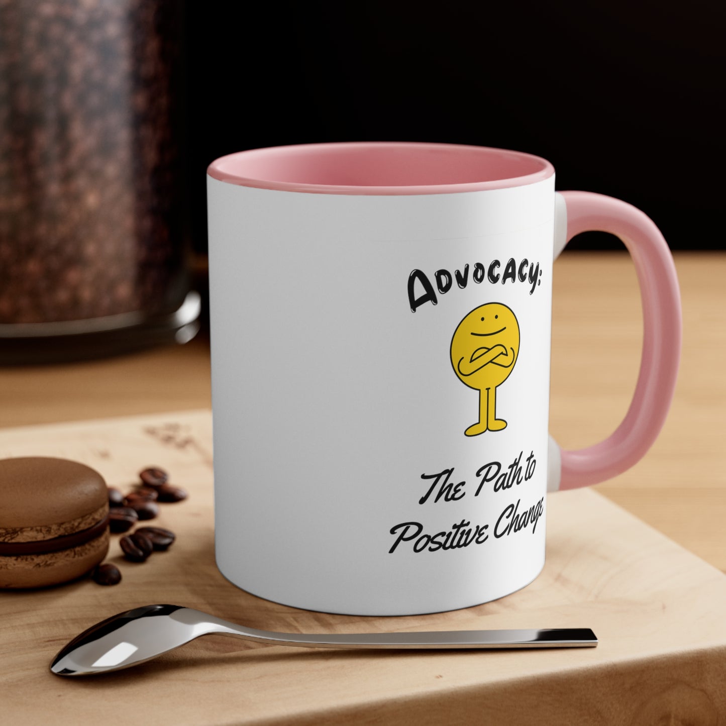 Accent Coffee Mug - Advocacy: The Path to Positive Change