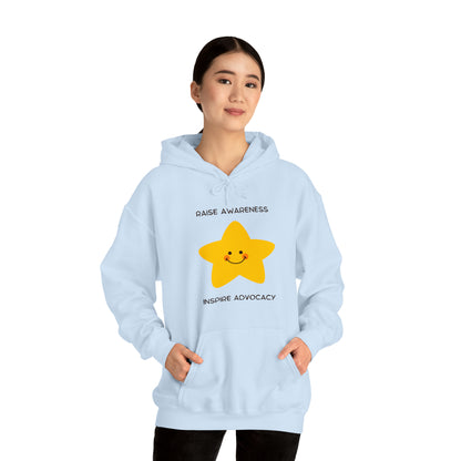 Unisex Hooded Sweatshirt - Raise Awareness, Inspire Advocacy