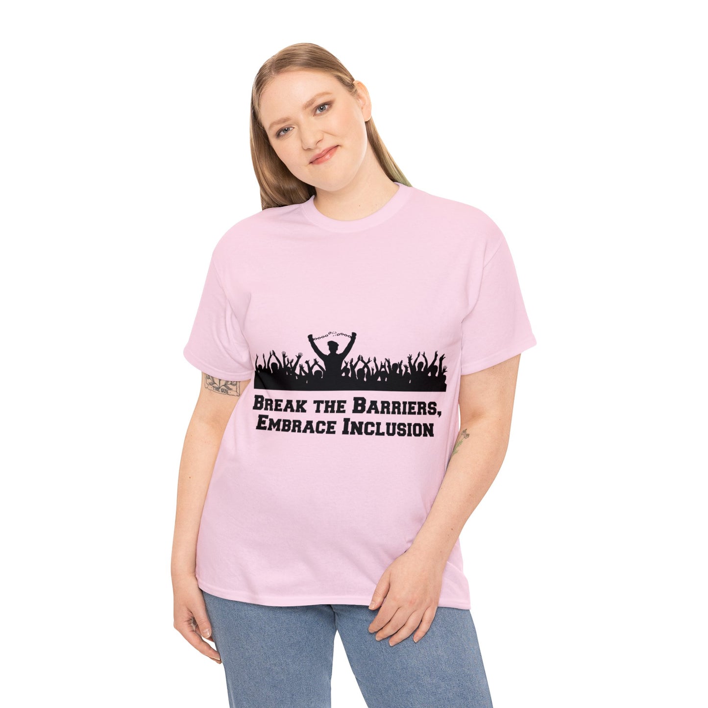 Unisex T-Shirt - Break the Barriers, Embrace Inclusion