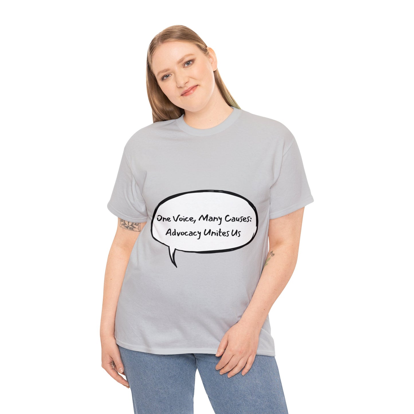 Unisex T-Shirt - One Voice, Many Causes: Advocacy Unites Us