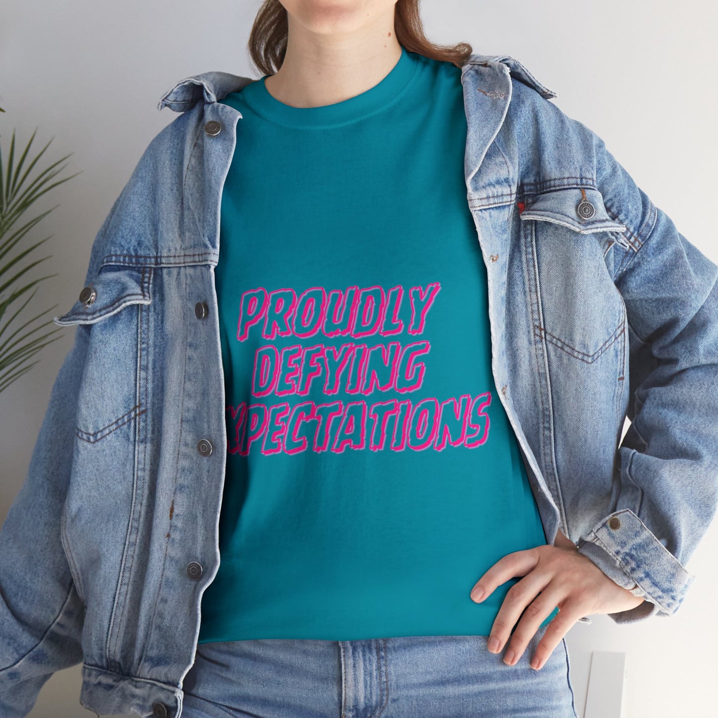 Unisex T-Shirt - Proudly Defying Expectations