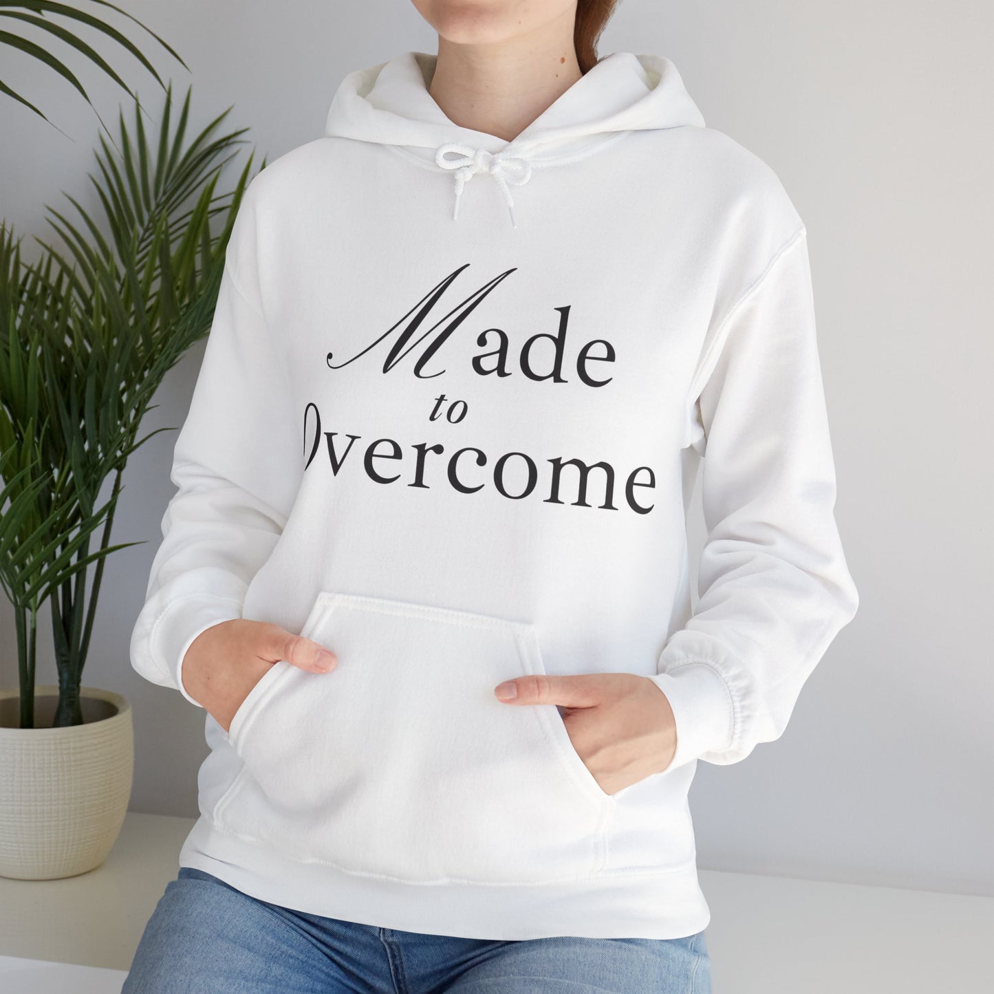 Unisex Hooded Sweatshirt - Made to overcome