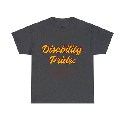 Unisex T-Shirt - Disability Pride: It's a Beautiful Spectrum