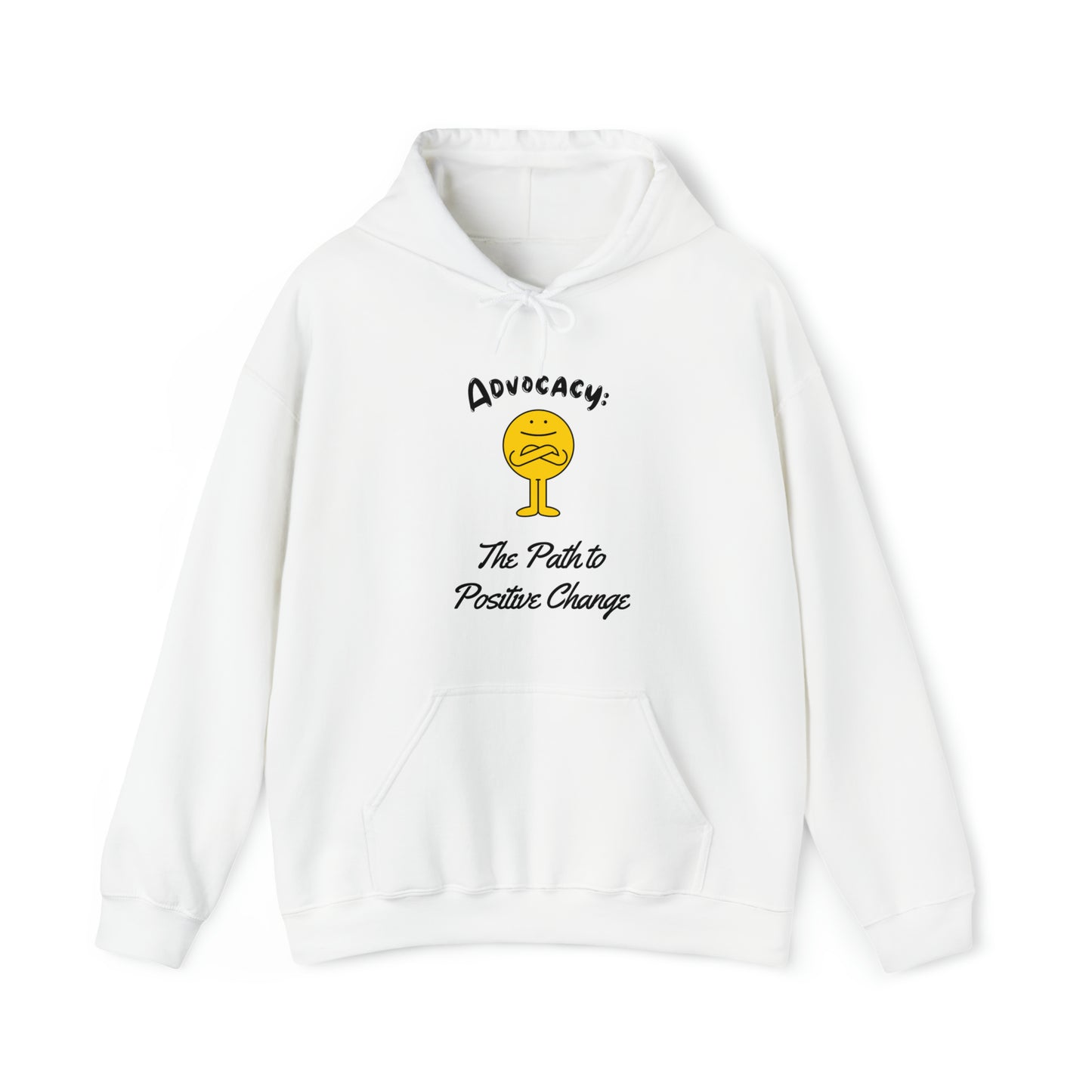 Unisex Hooded Sweatshirt - Advocacy: The Path to Positive Change