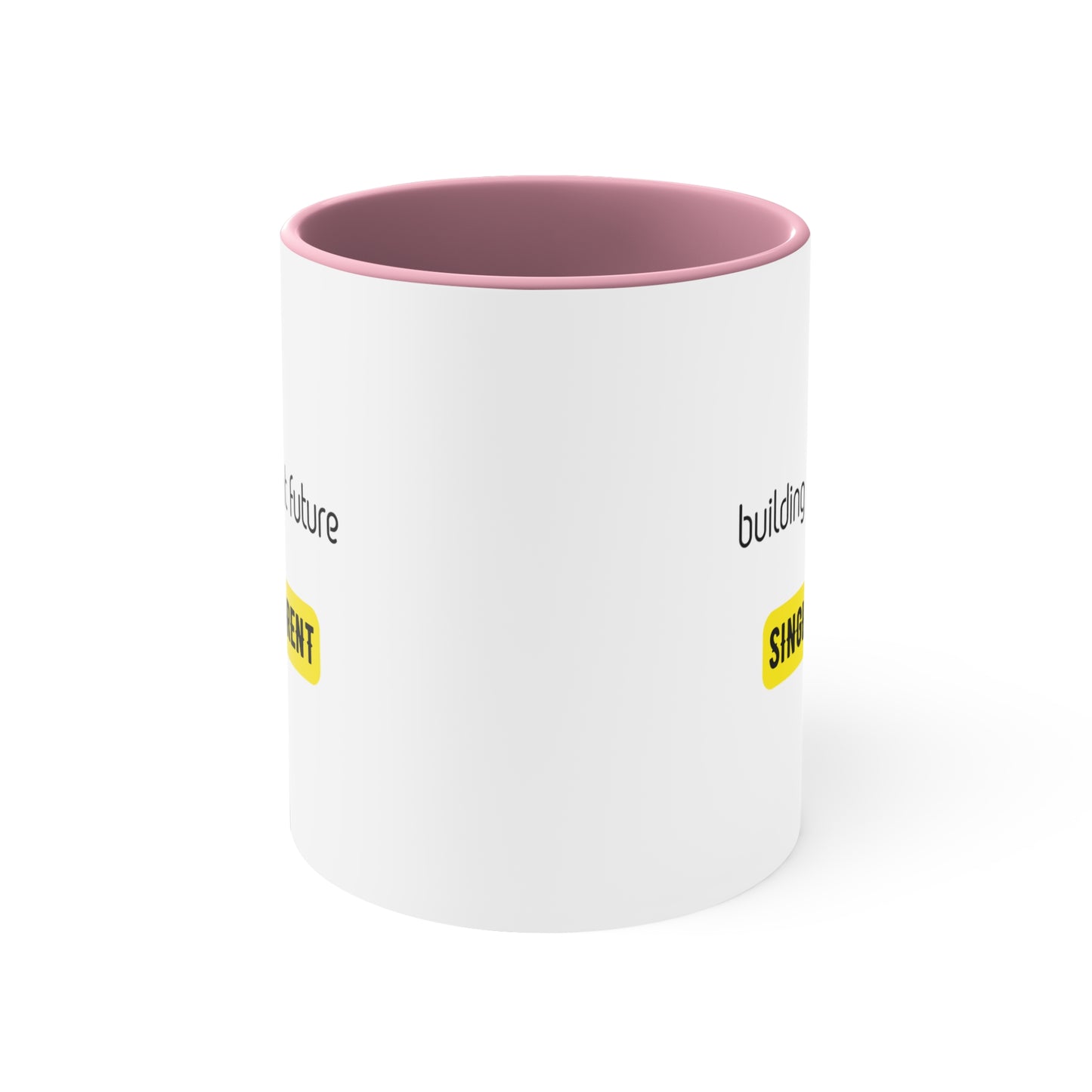 Accent Coffee Mug - Building Bright Futures as a Single Parent