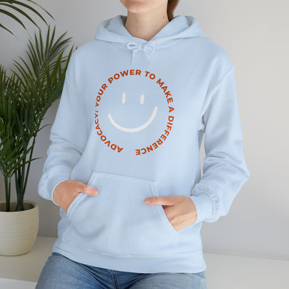 Unisex Hooded Sweatshirt - Advocacy: Your Power to Make a Difference