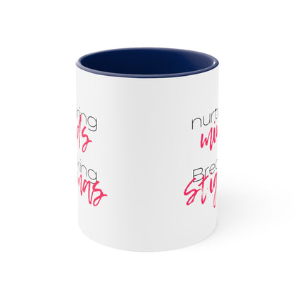 Accent Coffee Mug - Nurturing Minds, Breaking Stigmas