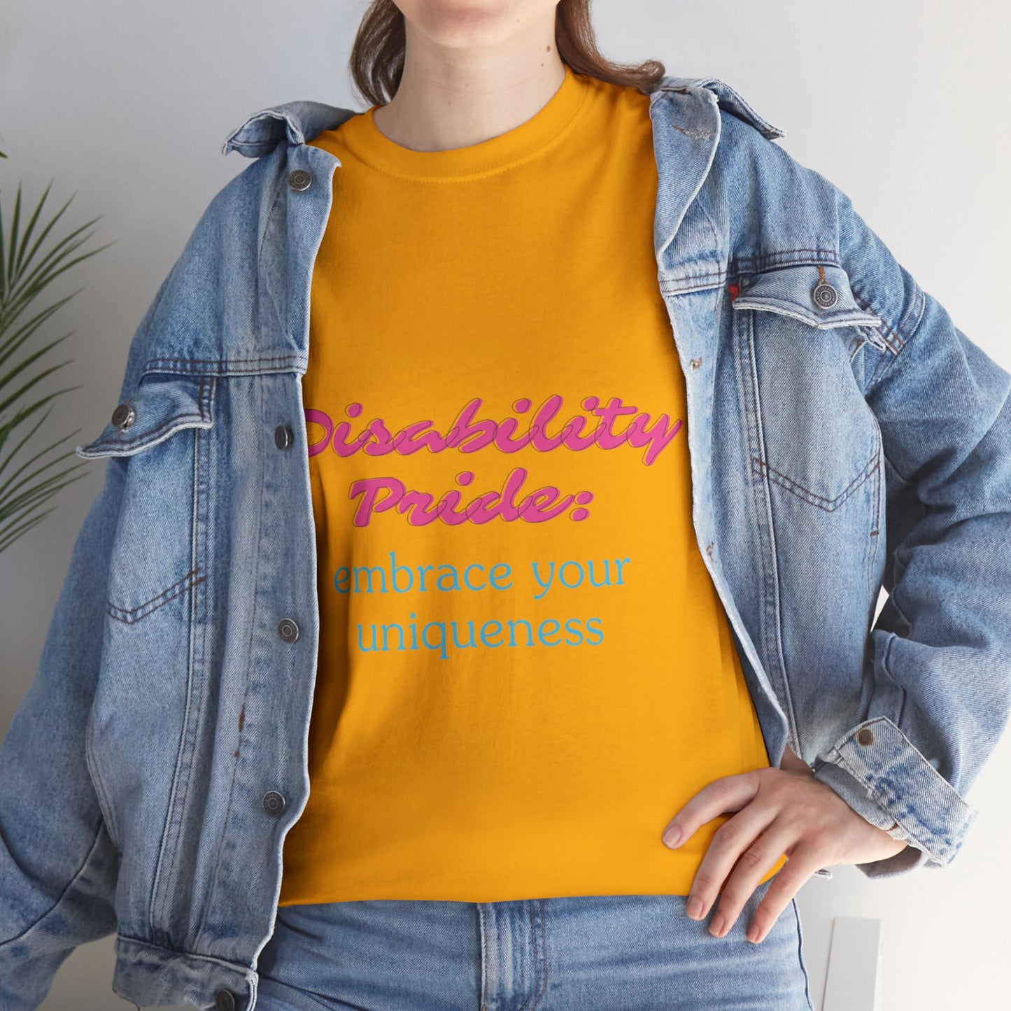 Unisex T-Shirt - Disability Pride: Embrace Your Uniqueness