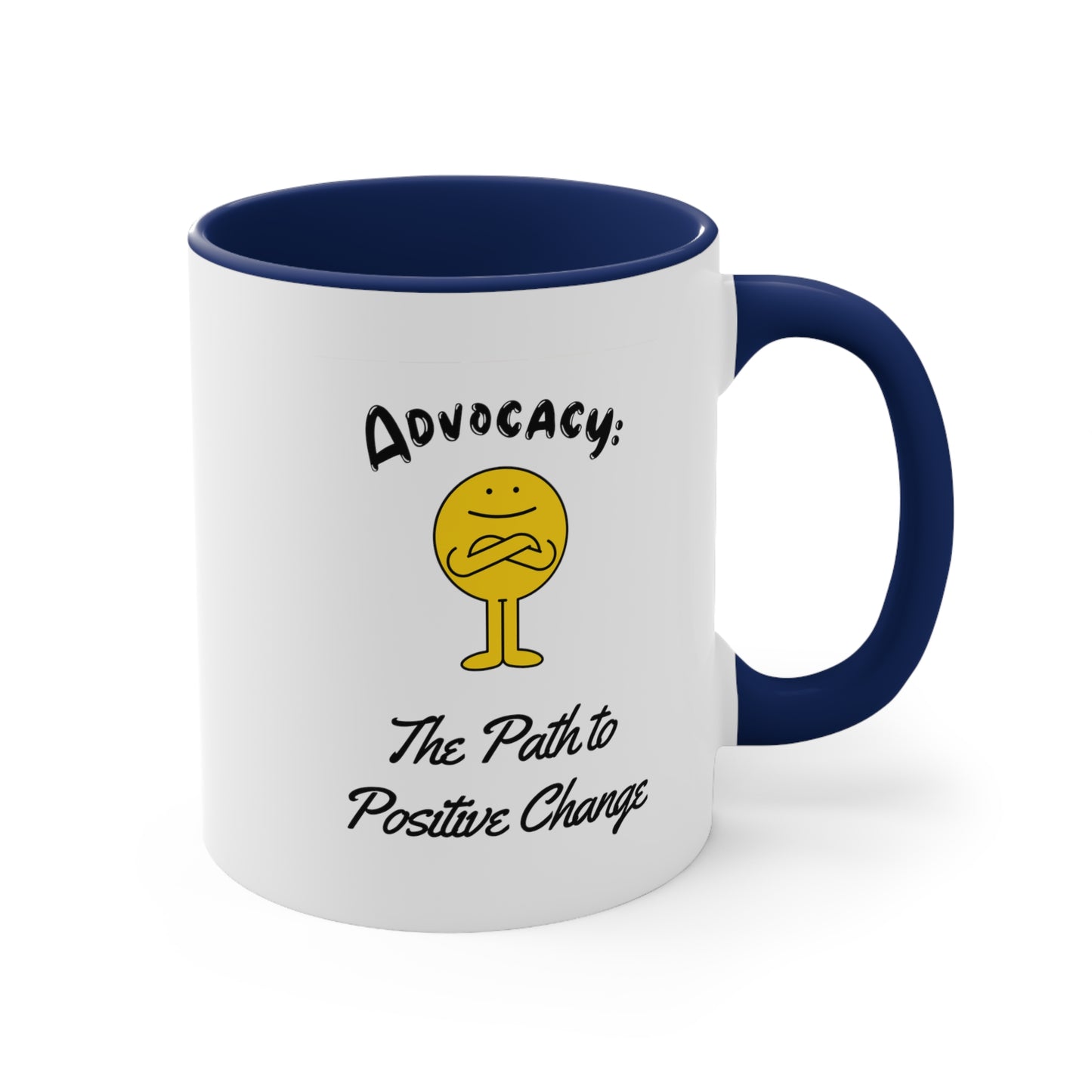 Accent Coffee Mug - Advocacy: The Path to Positive Change