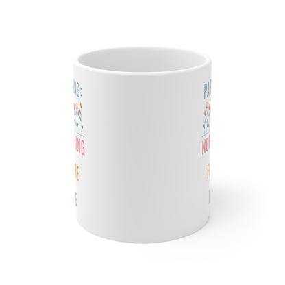 Accent Coffee Mug - Parenting: Nurturing the Future with Love