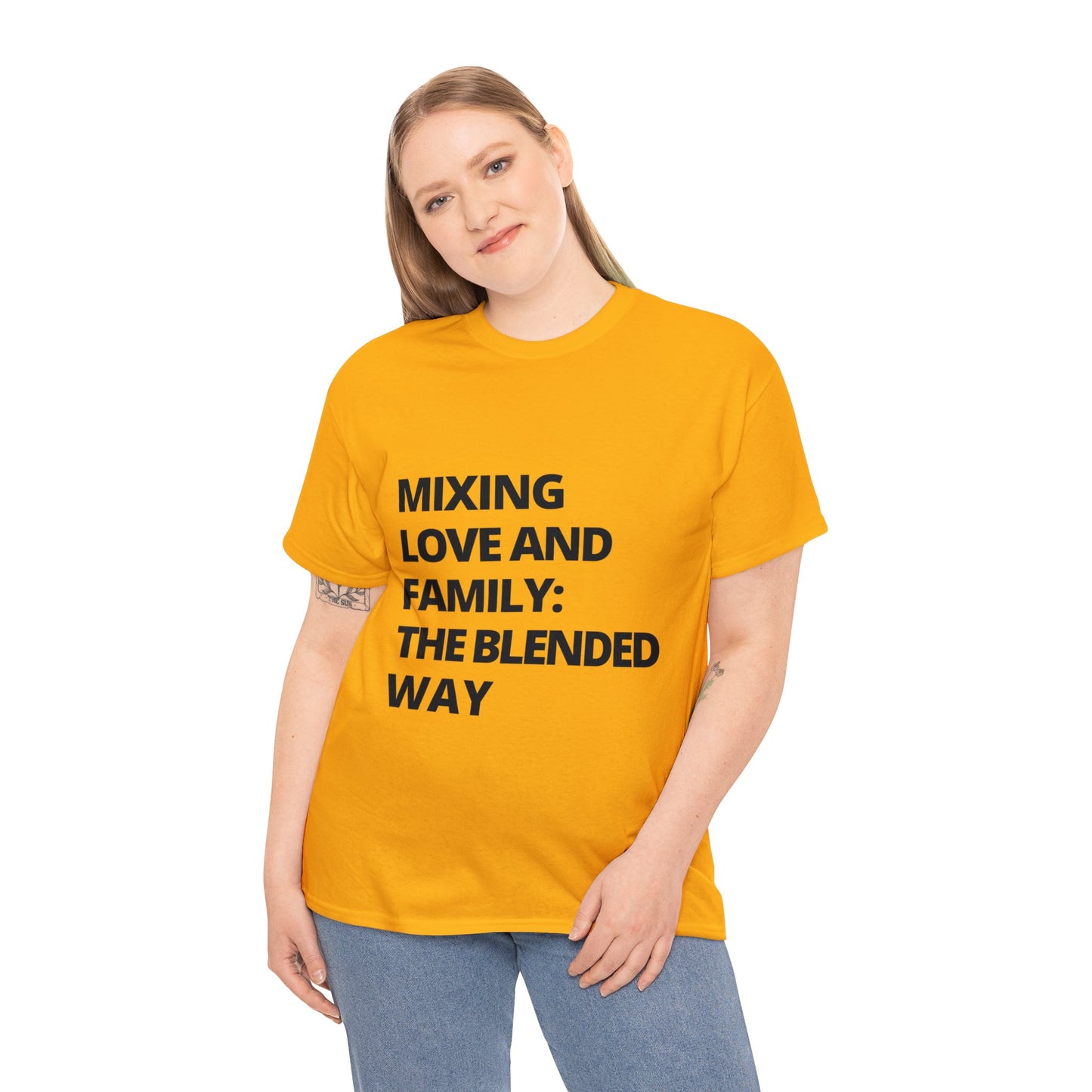 Unisex T-Shirt - Mixing Love and Family: The Blended Way