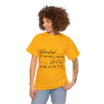 Unisex T-Shirt - Blended Families, United Hearts