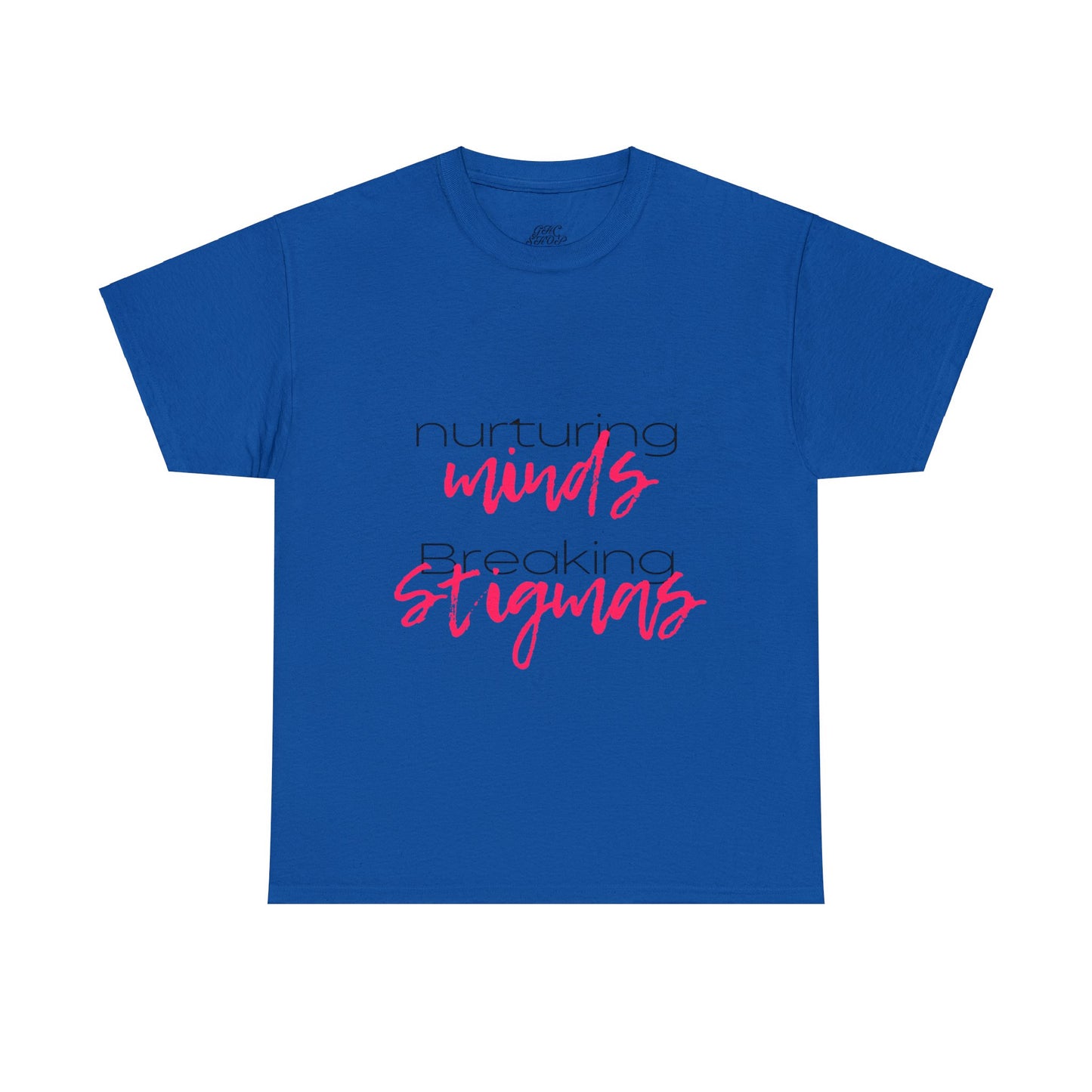 Unisex Heavy Cotton Tee - Nurturing Minds, Breaking Stigmas