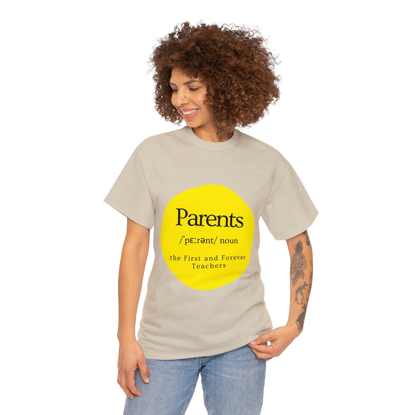 Unisex T-Shirt - Parents, the First and Forever Teachers