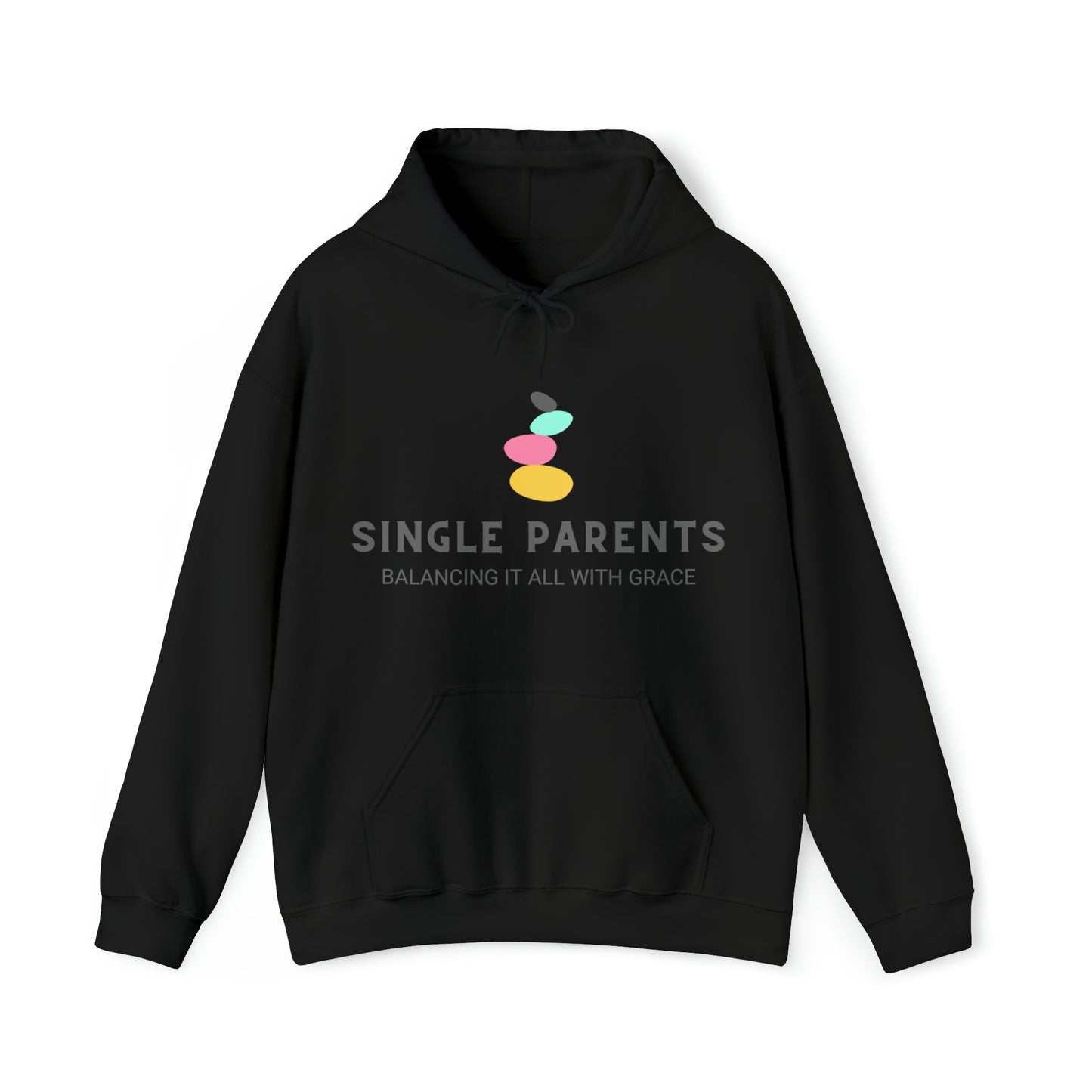 Unisex Hooded Sweatshirt - Single Parents: Balancing It All with Grace