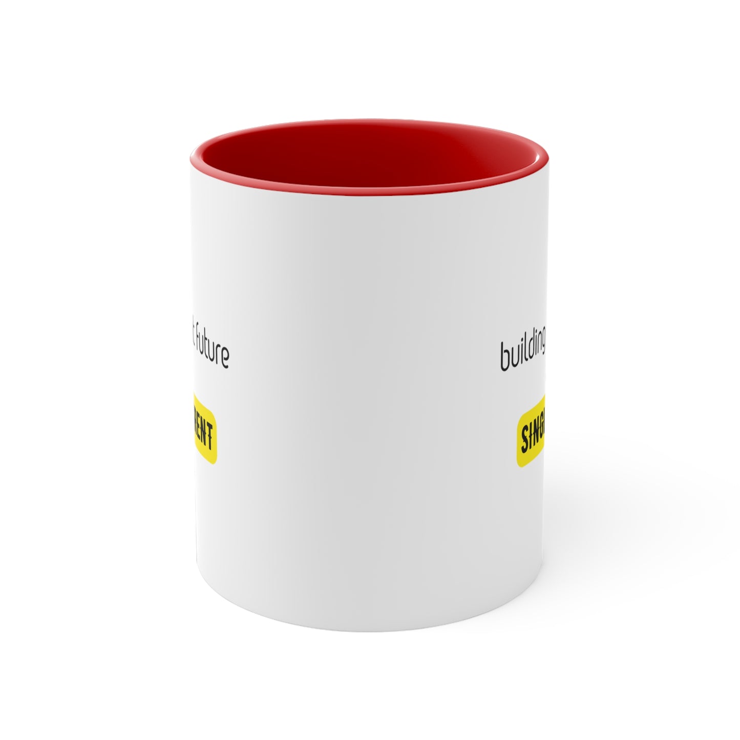 Accent Coffee Mug - Building Bright Futures as a Single Parent