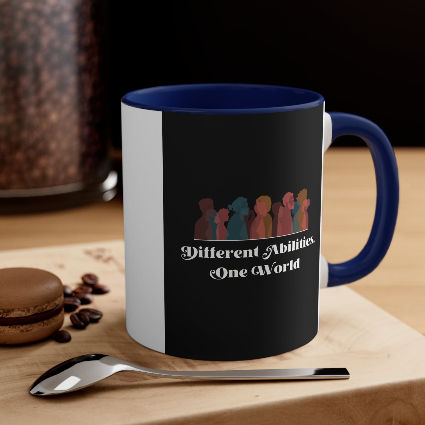 Accent Coffee Mug - Different Abilities, One World