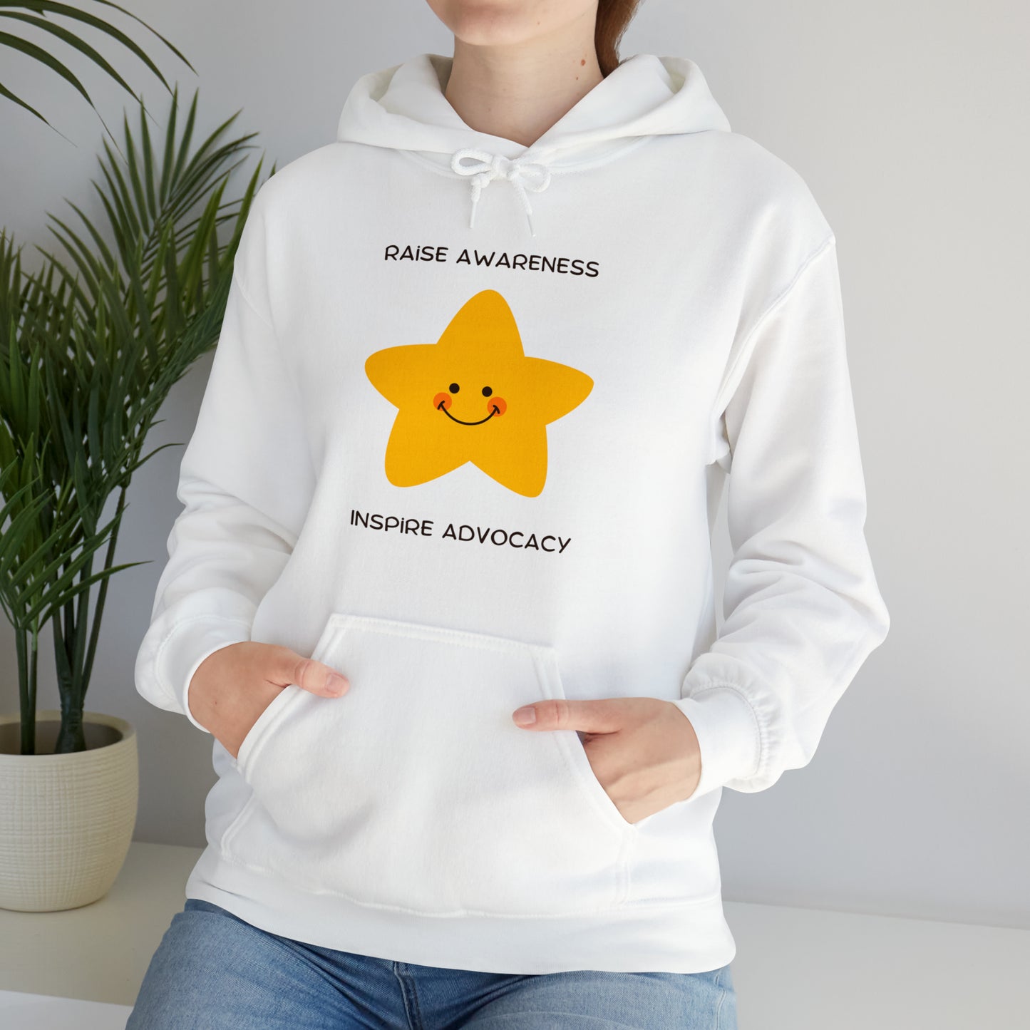 Unisex Hooded Sweatshirt - Raise Awareness, Inspire Advocacy