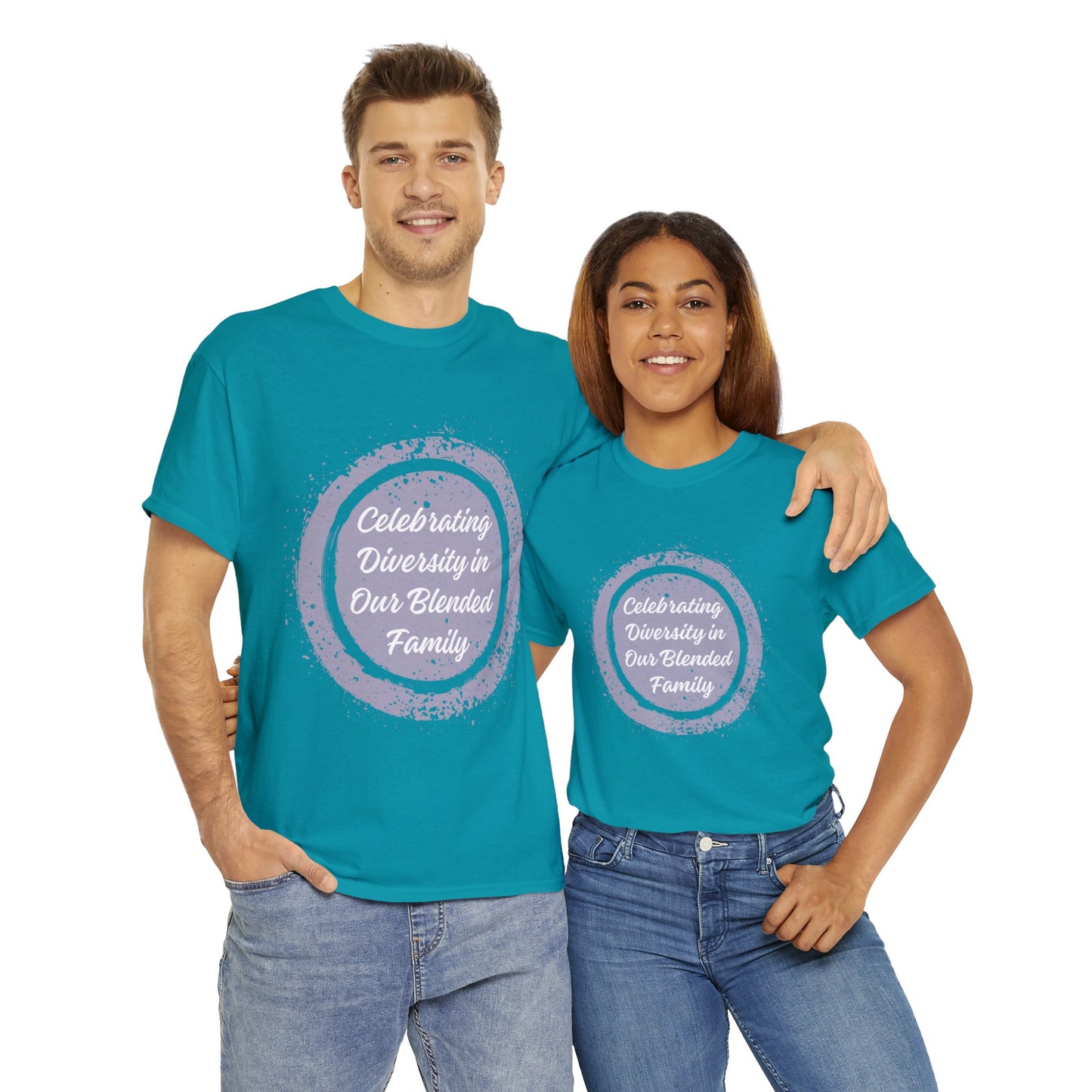 Unisex T-Shirt - Celebrating Diversity in Our Blended Family