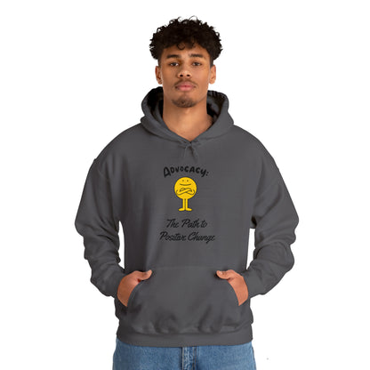 Unisex Hooded Sweatshirt - Advocacy: The Path to Positive Change