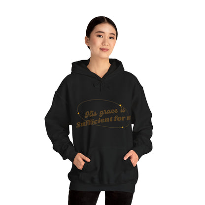 Unisex Hooded Sweatshirt - His grace is sufficient for me