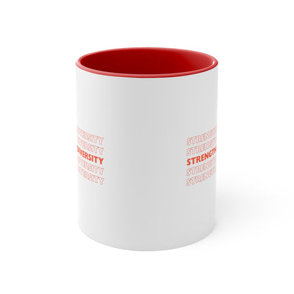 Accent Coffee Mug - Strength in Diversity