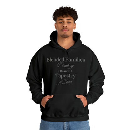 Unisex Hooded Sweatshirt - Blended Families: Creating a Beautiful Tapestry of Love