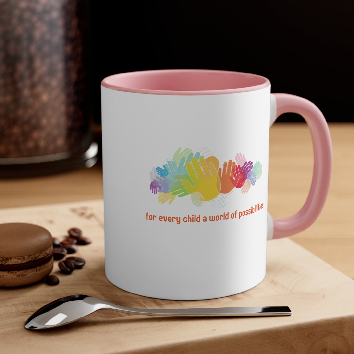 Accent Coffee Mug - For Every Child, a World of Possibilities