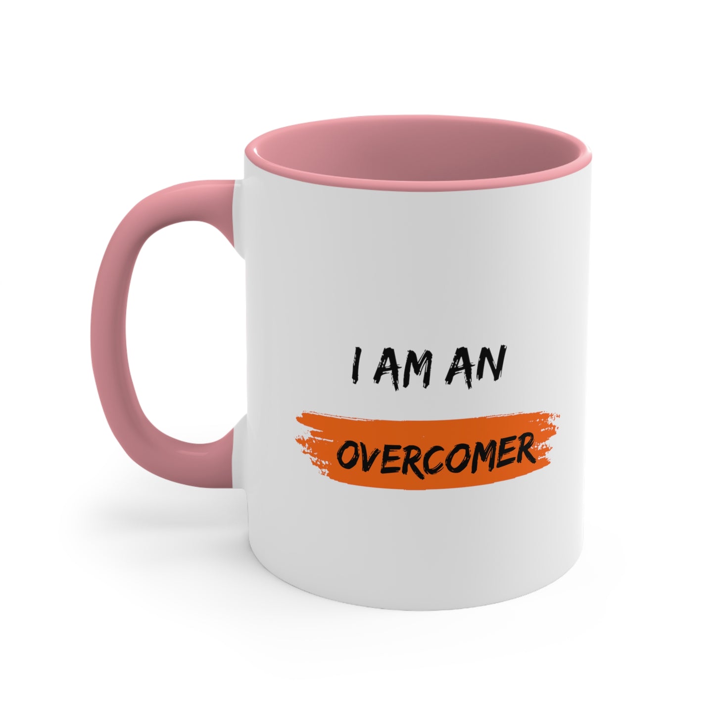 Accent Coffee Mug -  I am an overcomer