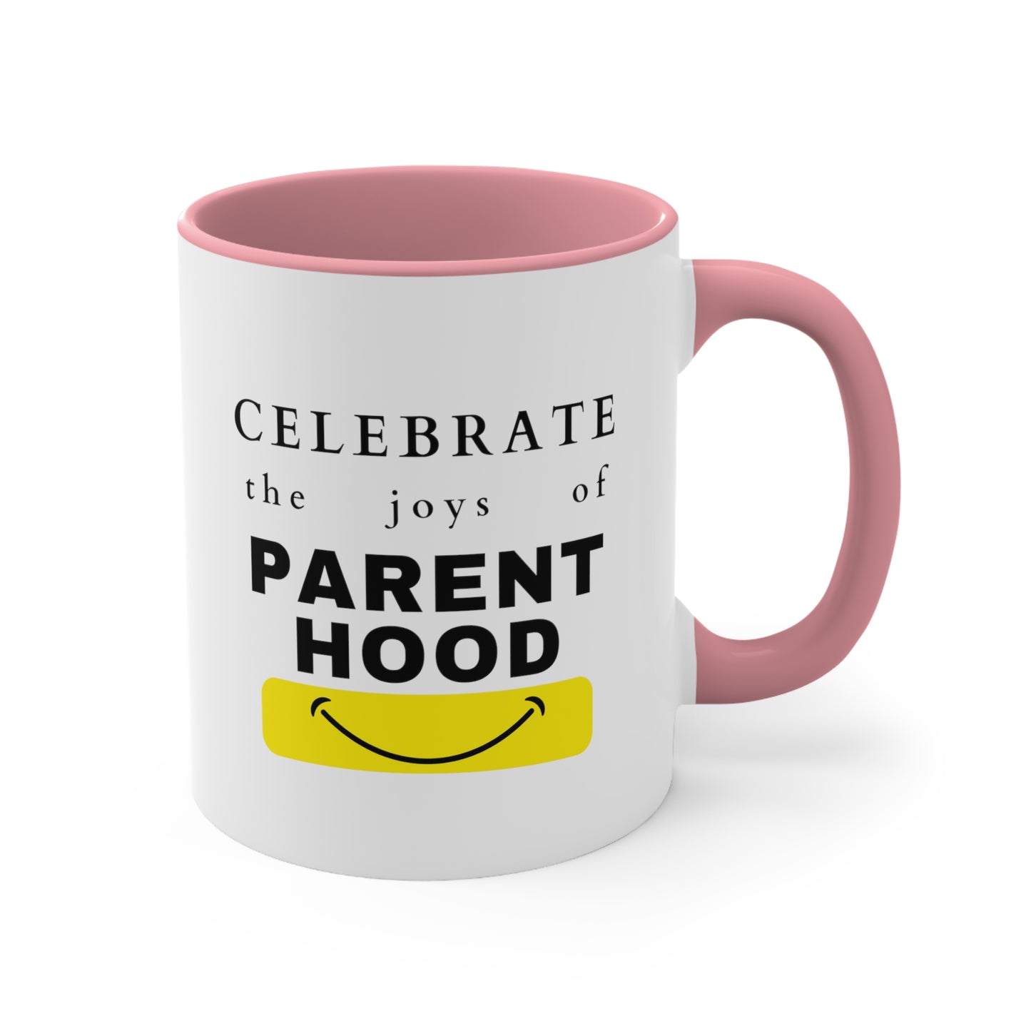 Accent Coffee Mug - Celebrate the Joys of Parenthood