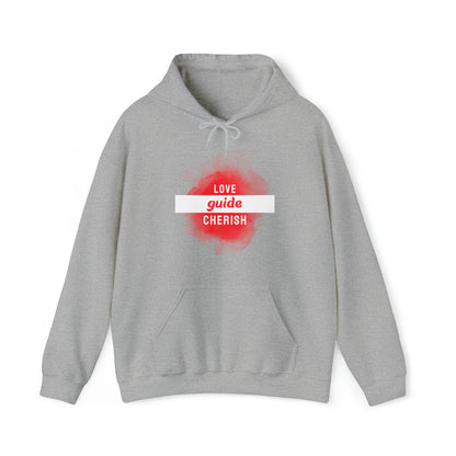 Unisex Hooded Sweatshirt - Love, Guide, Cherish