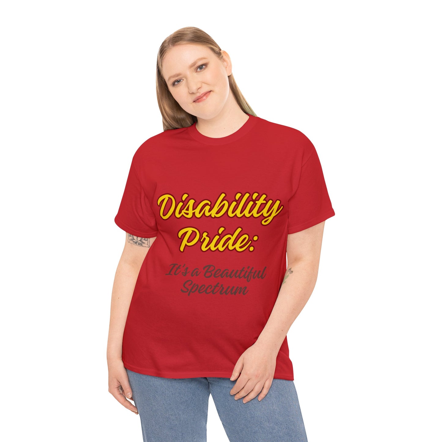 Unisex T-Shirt - Disability Pride: It's a Beautiful Spectrum