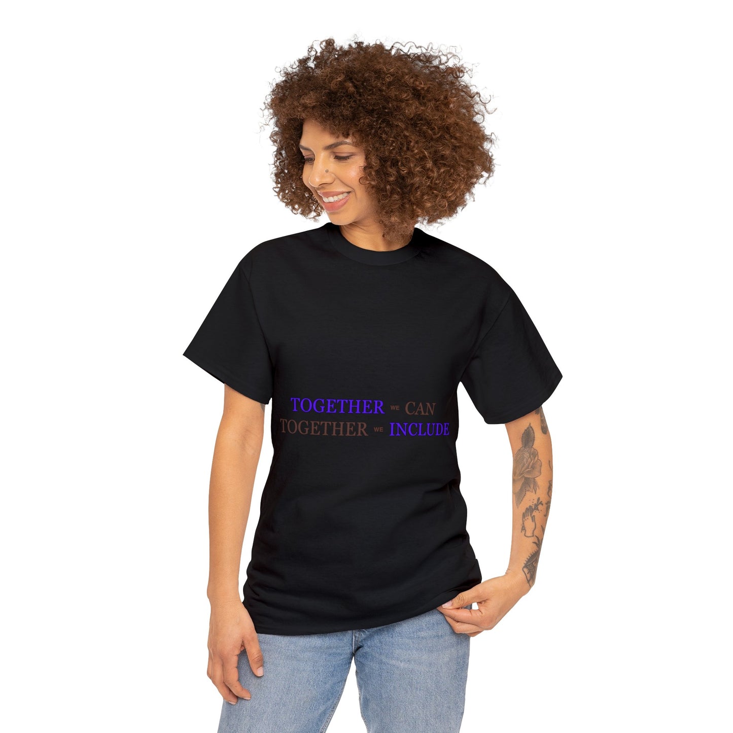 Unisex T-Shirt - Together We Can, Together We Include