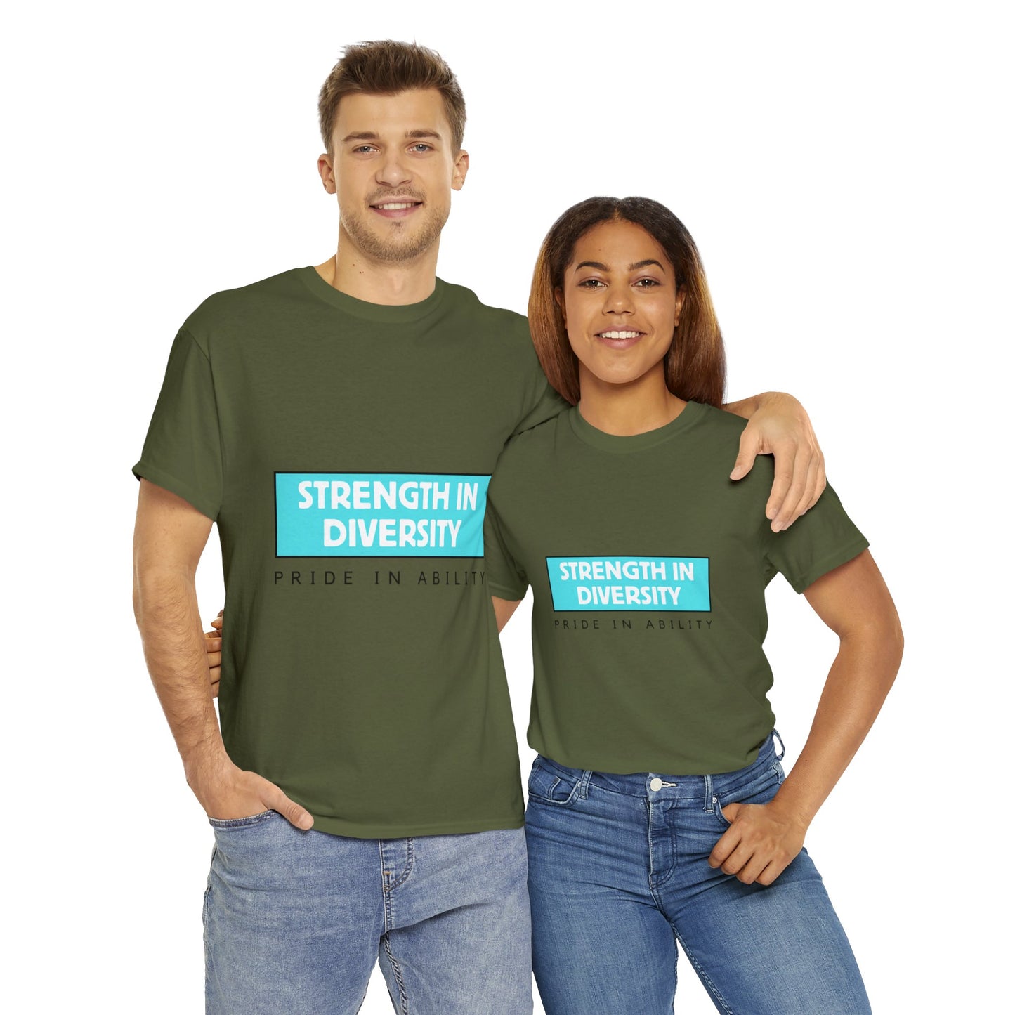 Unisex T-Shirt - Strength in Diversity, Pride in Ability