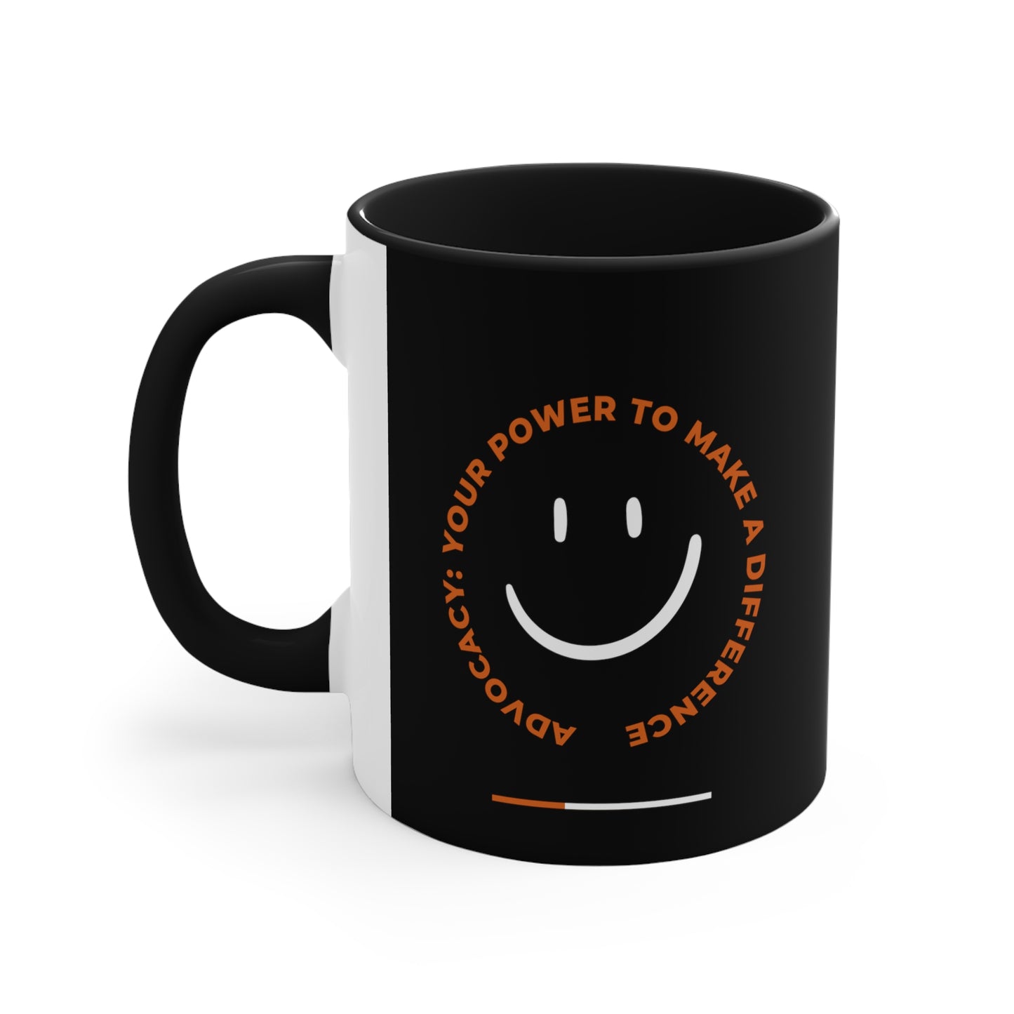 Accent Coffee Mug - Advocacy: Your Power to Make a Difference