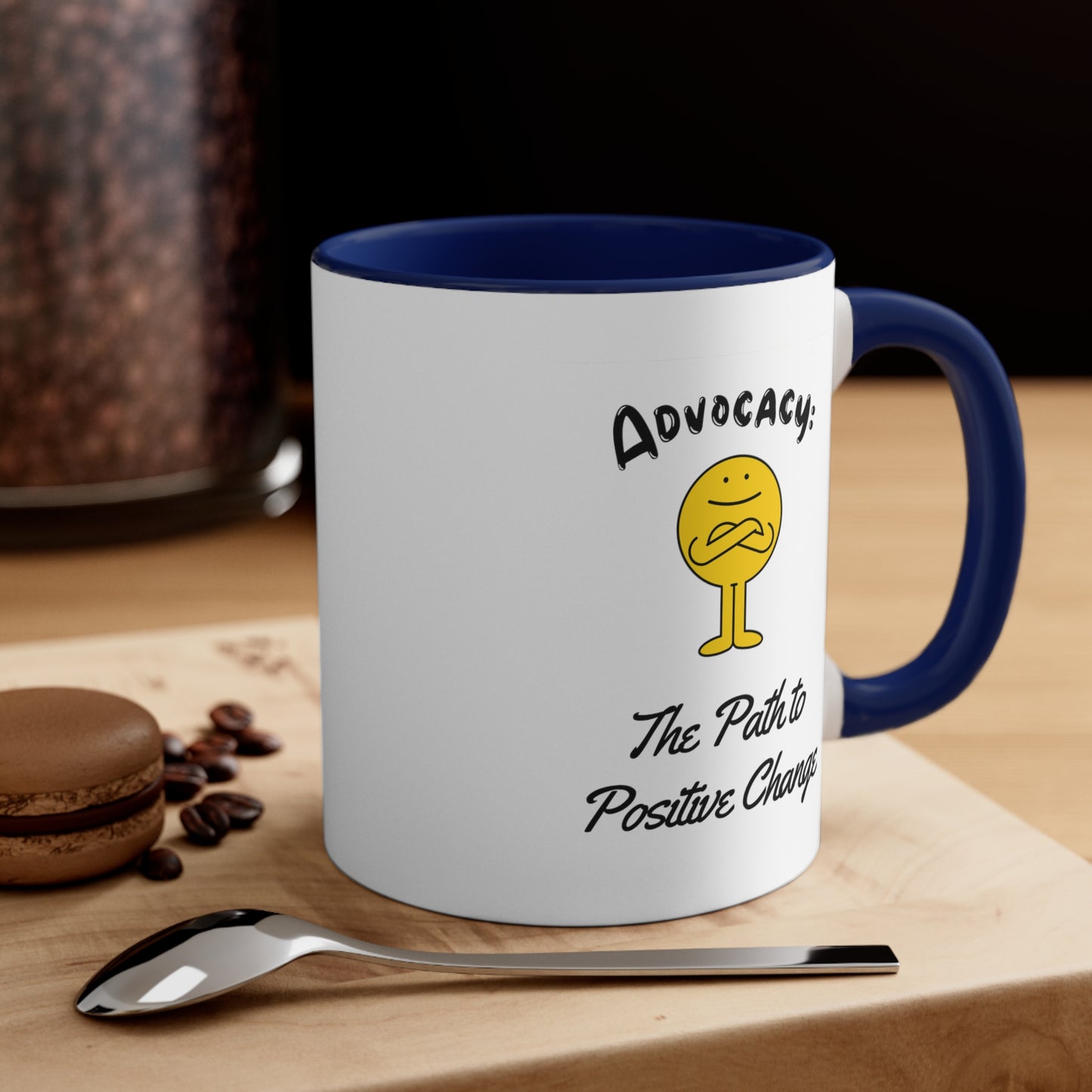 Accent Coffee Mug - Advocacy: The Path to Positive Change