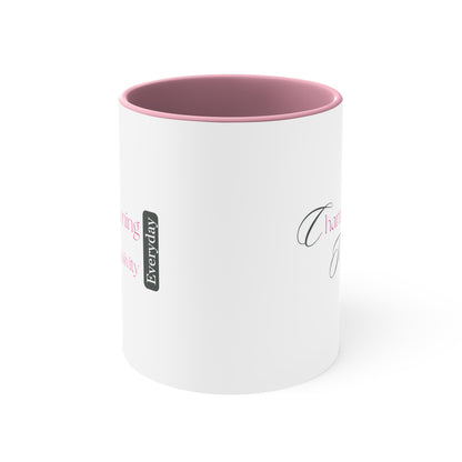 Accent Coffee Mug - Championing Inclusivity Every Day