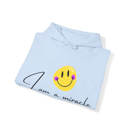 Unisex Hooded Sweatshirt -  I am a miracle