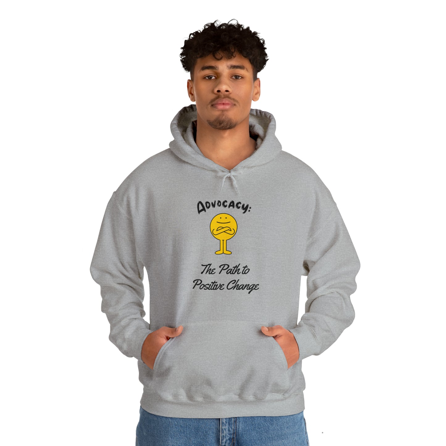 Unisex Hooded Sweatshirt - Advocacy: The Path to Positive Change