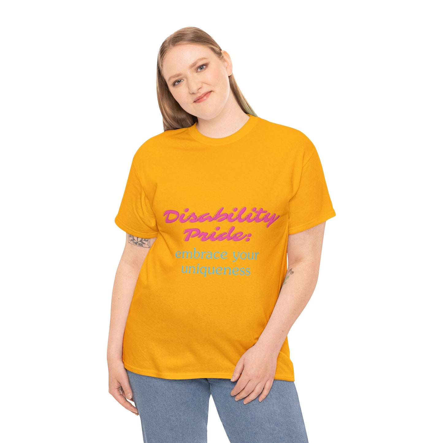 Unisex T-Shirt - Disability Pride: Embrace Your Uniqueness