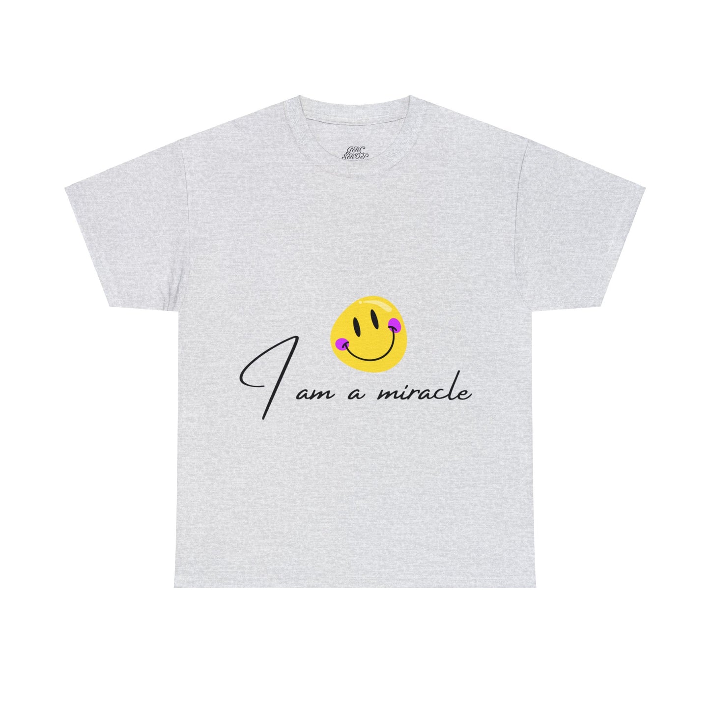 Unisex Heavy Cotton Tee - I am a miracle