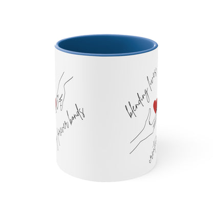 Accent Coffee Mug - Blending Lives, Creating Forever Bonds